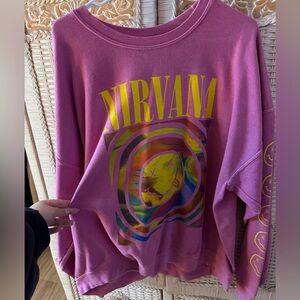 Urban Outfitters Nirvana Crewneck